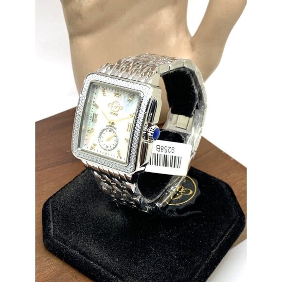GV2 by Gevril Women's Watch 9258B Swiss Quartz Mother of Pearl Dial Silv… - Picture 14 of 14